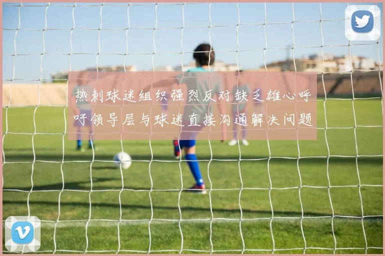 热刺球迷组织强烈反对缺乏雄心呼吁领导层与球迷直接沟通解决问题