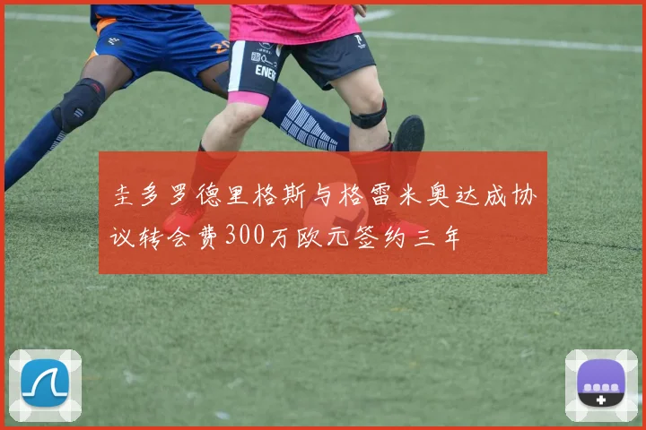 圭多罗德里格斯与格雷米奥达成协议转会费300万欧元签约三年